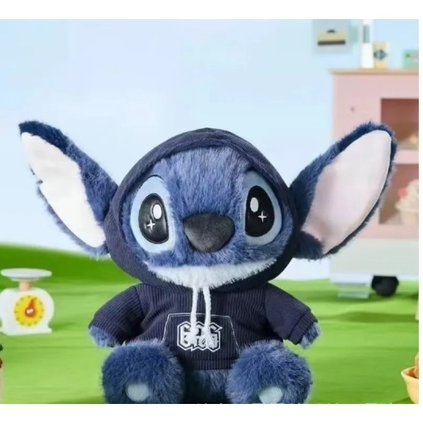 Фото - М'яка іграшка STITCH Стич в худі 35 см (6928270764689)